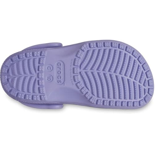 Detalle de Crocs Classic Clog T Mystic Purple (zuecos unisex niños, talla 22/23 EU) con ventilación