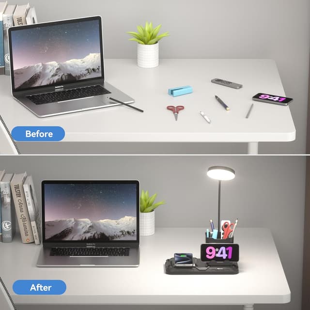 Thumbnail 6 de KDD Schreibtischlampe 4 in 1 mit kabellosem Laden