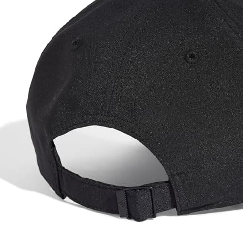 Detalle 2 de adidas Baseball Lightweights Cap Metal unisex en negro (talla M-L, visera curvada)