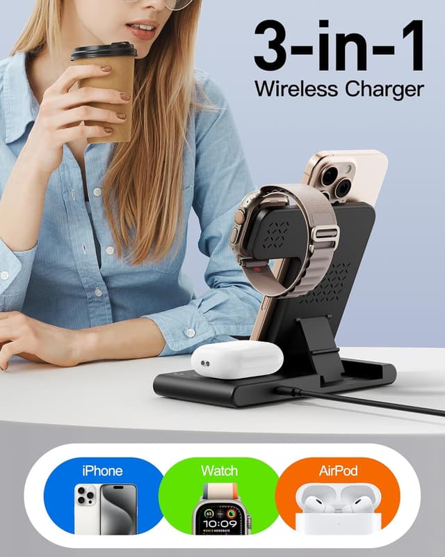 Thumbnail 6 de RYND 2026 Travel 3-in-1 Wireless Charger for iPhone