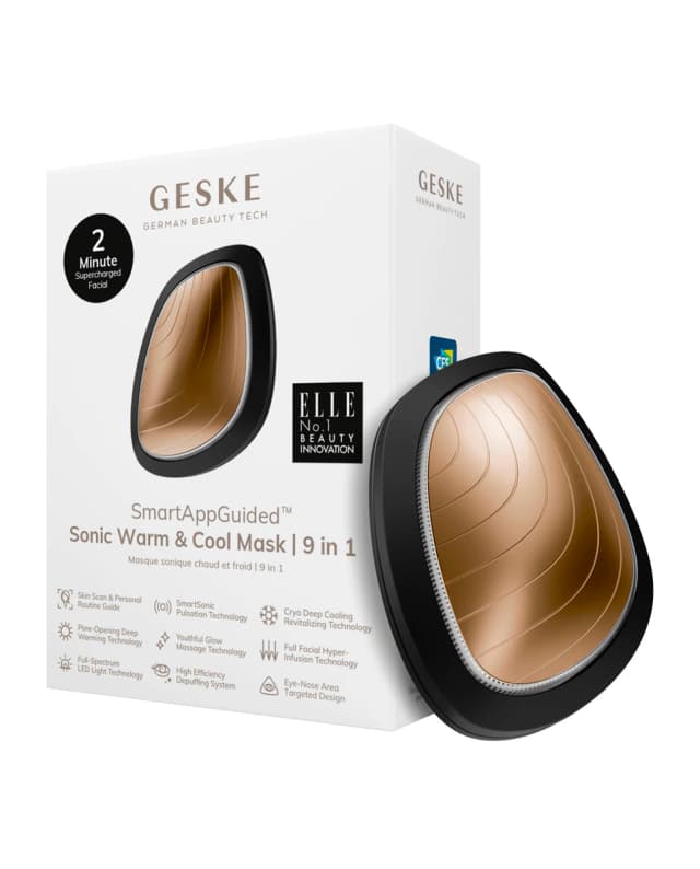 Detalle 2 de Geske Cepillo Facial Sonic Warm & Cool Mask 9 en 1