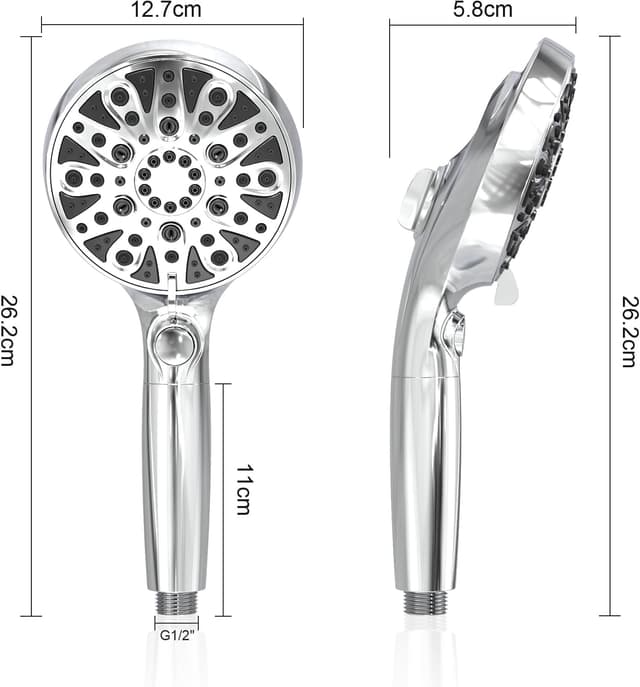 Thumbnail 1 de SURFOU Alcachofa de ducha 8+2 patrones