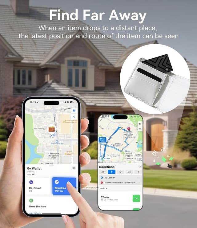 Thumbnail 6 de Ultra-Thin MFi tracker 2.4mm wallet set