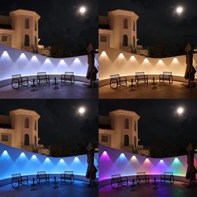 Detalle 2 de sununiny Solar Fence Lights 50 lumens