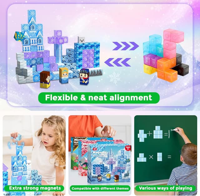 Thumbnail 5 de Magneverse Magnetic Blocks 100-piece set