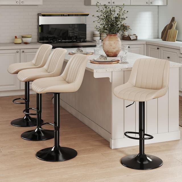 Thumbnail 6 de Youhauchair Tabouret bar 3 lot, 55 à 75 cm