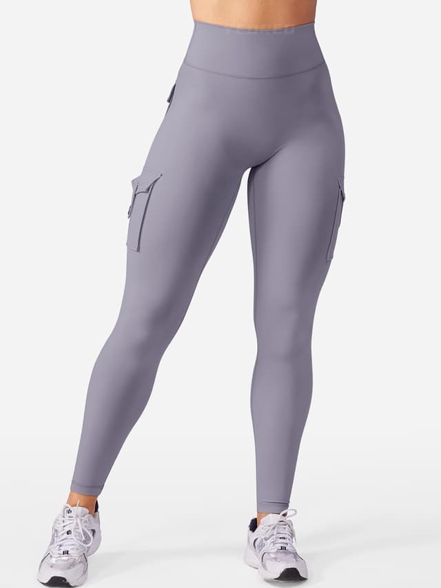 Detalle 2 de YEOREO CoreFlex Sport Leggings Damen mit Taschen – high waist, blickdicht & Push-up (seamless)