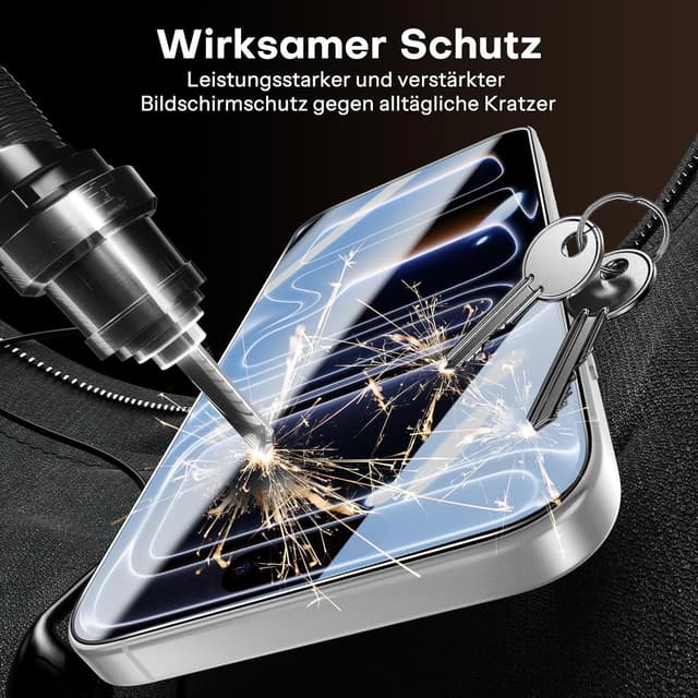 Detalle 2 de SPARIN iPhone 17 Pro 6,3 Zoll Displayschutz