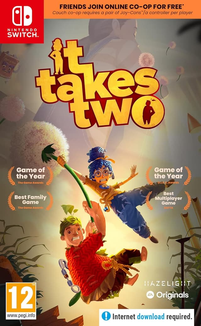 Imagen de It Takes Two Switch video game en OfertitasTOP