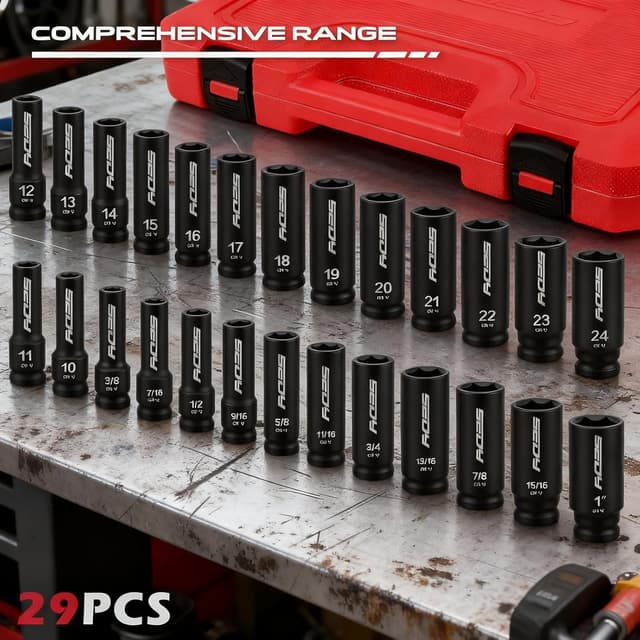 Thumbnail 2 de SEDY 29-Piece Impact Socket Set 1/2"