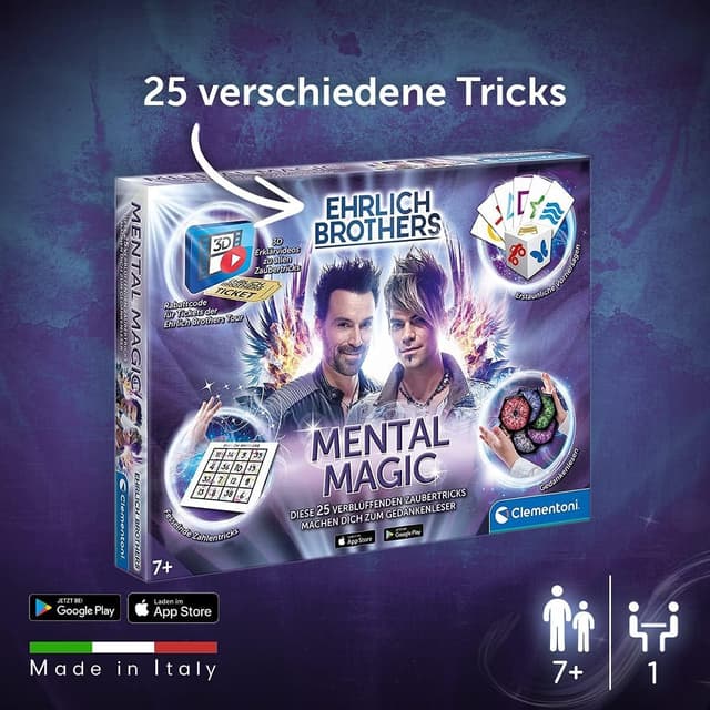 Thumbnail 5 de Clementoni Ehrlich Brothers Mental Magic Zauberkasten ab 7
