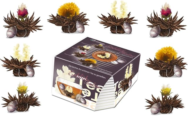 Imagen de Creano Teeblumen Probierset 8 Blüten en OfertitasTOP
