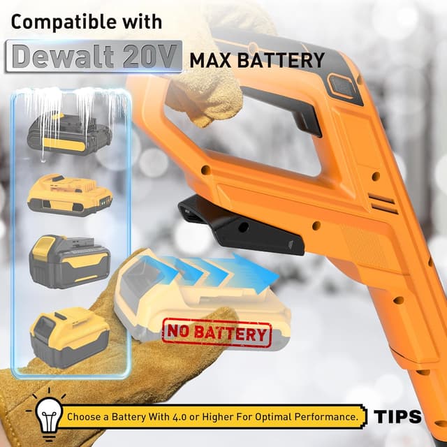 Thumbnail 2 de Wireless 12-inch snow shovel with directional plate