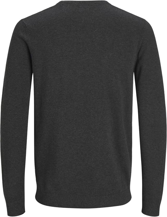 Thumbnail 3 de JACK & JONES Jjebasic Knit Crew Neck Noos pull homme gris small