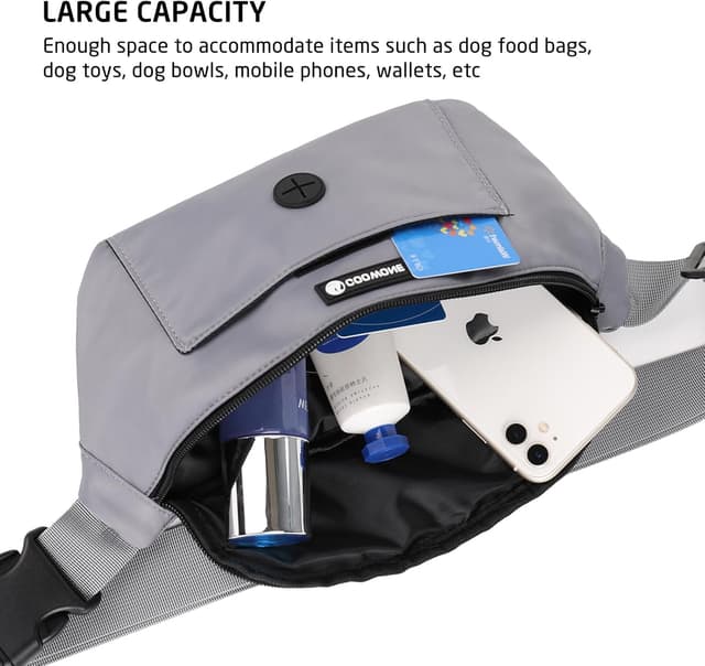 Thumbnail 5 de COOWONE Dog Walking Bag Treat Pouch