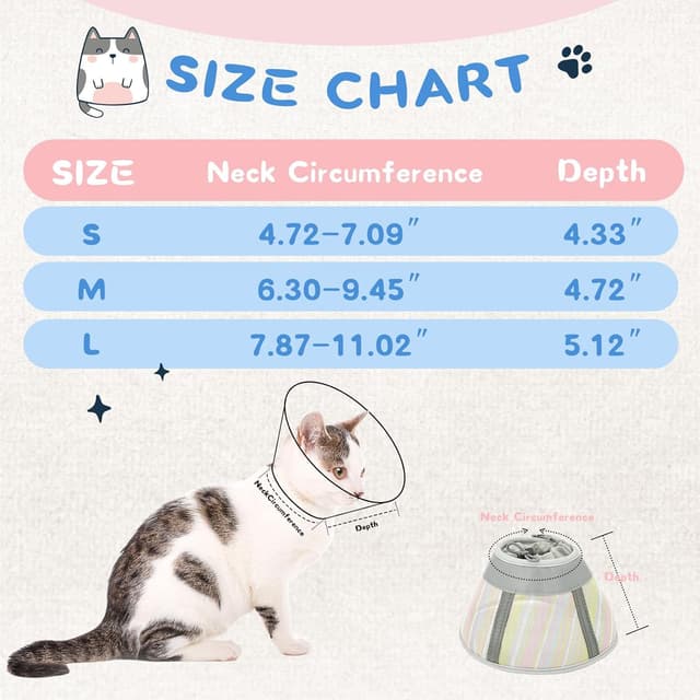 Thumbnail 5 de Supet Soft Cat Cone Collar L