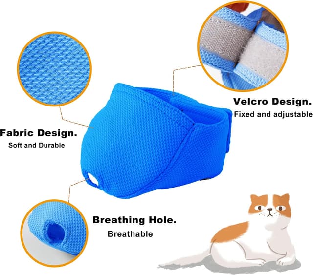 Detalle de OHCOZZY Cat Muzzle S breathable mesh