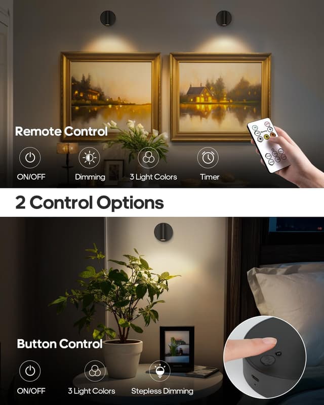 Detalle 1 de GOODEA wireless spot light 3000mAh