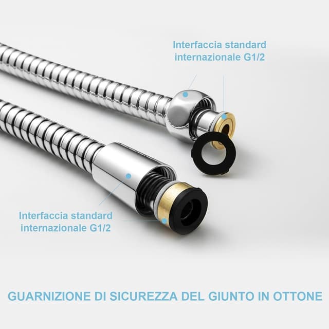 Thumbnail 2 de OFFO Flexible de Douche 1,2 m anti torsion