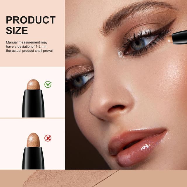 Detalle de catlinez Ombretto in stick impermeabile Caramello