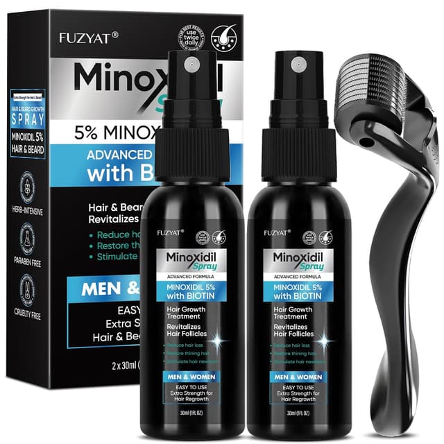 Detalle de 5% Minoxidil Hair Growth Spray (Men & Women) with Biotin, 60ml