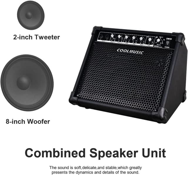 Detalle de Coolmusic DM30 30W Drum Amplifier