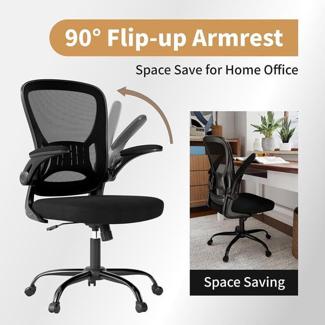 Detalle de Youhauchair Mesh Office Chair, 300 lb capacity