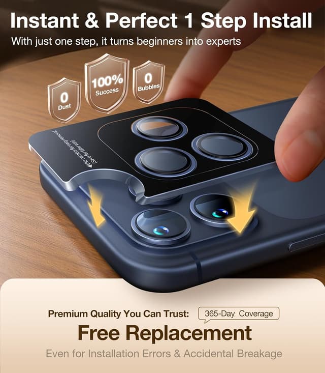 Thumbnail 5 de UltraGlass UNBREAK TOP 9H+ Camera Protector