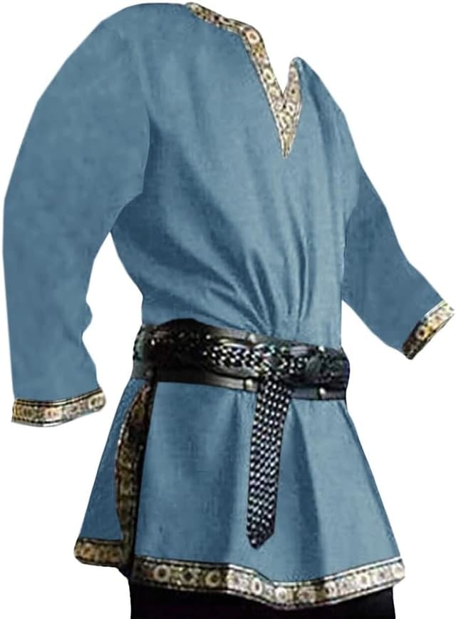 Detalle de Runcati Herren Mittelalter Tunika LARP 🎭