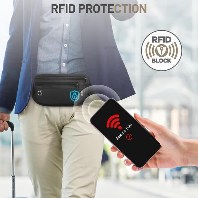 Thumbnail 4 de GlasFlength Marsupio antifurto da viaggio