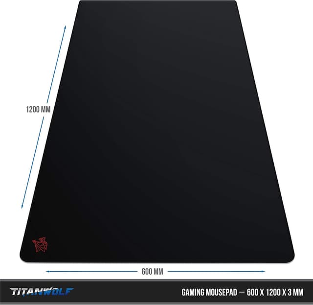 Thumbnail 1 de Titanwolf Übergröße Mauspad 1200×600 mm 🖱