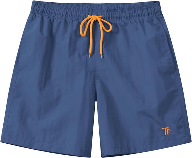 Detalle 2 de donhobo Men’s lightweight quick-dry swim trunks with mesh lining and pockets