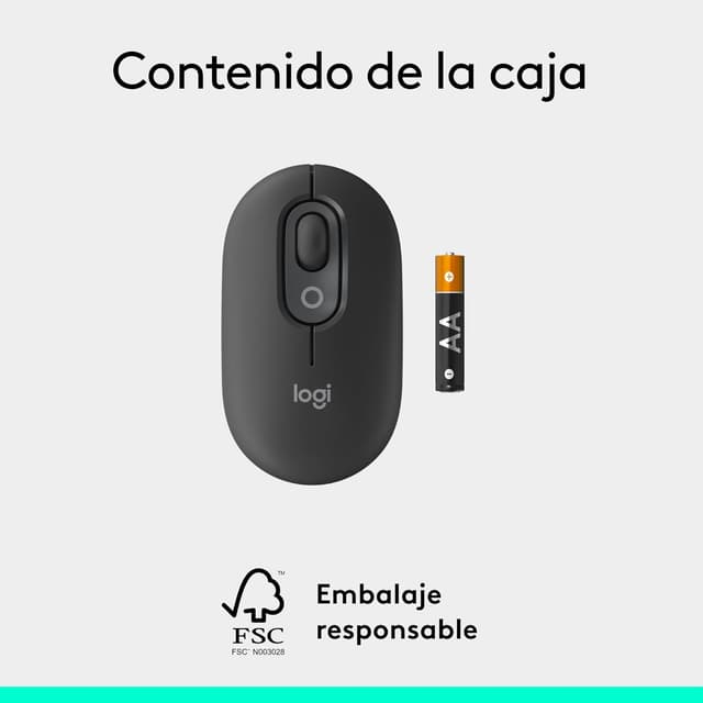 Thumbnail 7 de Logitech POP Mouse: Ratón Bluetooth portátil con fácil cambio 😊