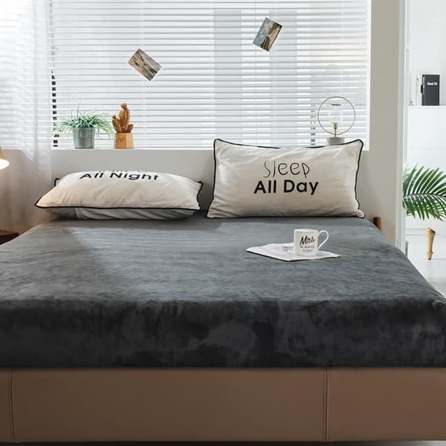 Thumbnail 5 de Michorinee Drap Housse 140x200 Beige