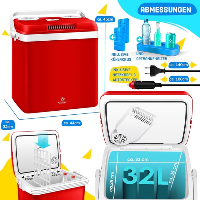 Thumbnail 6 de KESSER Thermobox 32 Liter Kühlbox