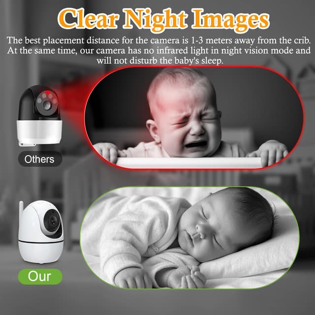 Thumbnail 5 de LEMFO Baby Monitor 5.0" IPS, 30h battery