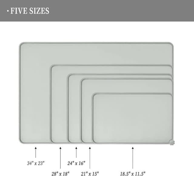 Detalle 2 de Reopet Silikon-Futtermatten für Hunde & Katzen