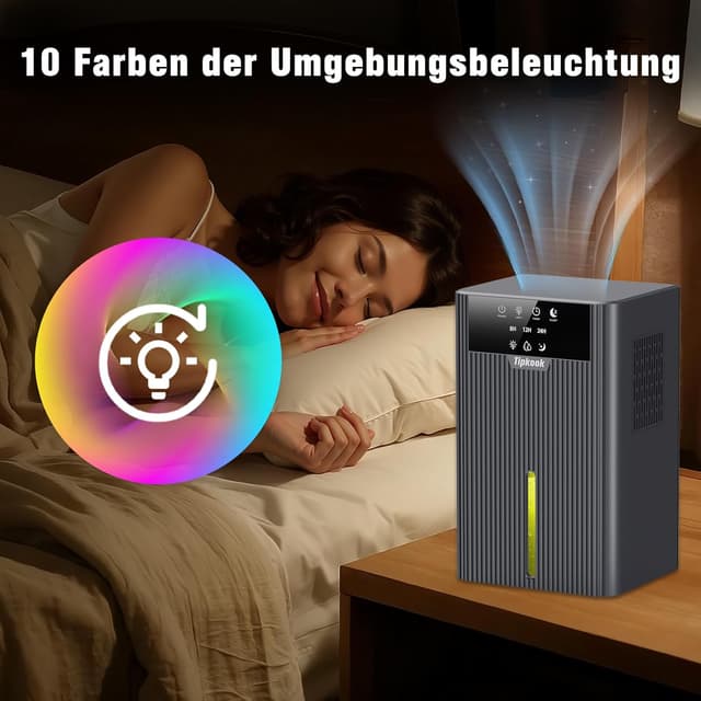 Thumbnail 3 de Tipkook 2400ml Luftentfeuchter — tragbarer Raumentfeuchter