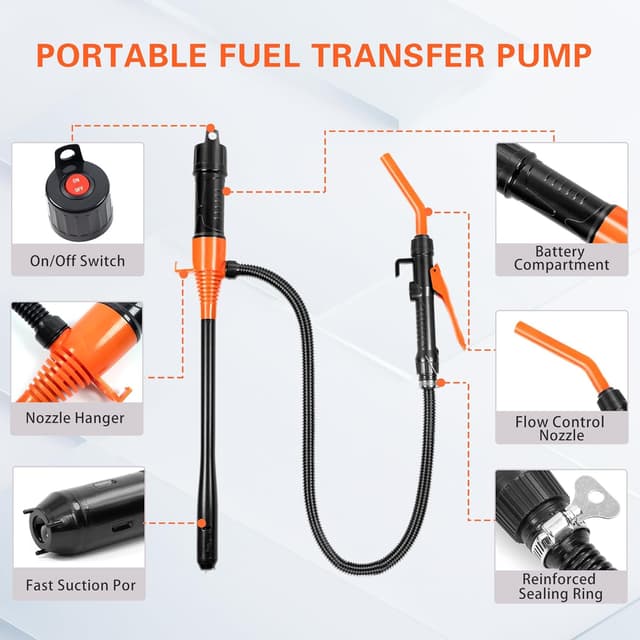 Thumbnail 2 de BOLCOWE 3.2 GPM Cordless Fuel Transfer Pump