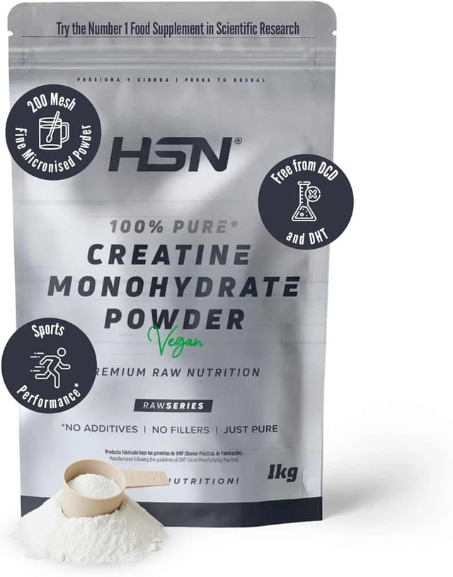 Detalle de HSN Creatina Monohidrato Micronizada 1kg