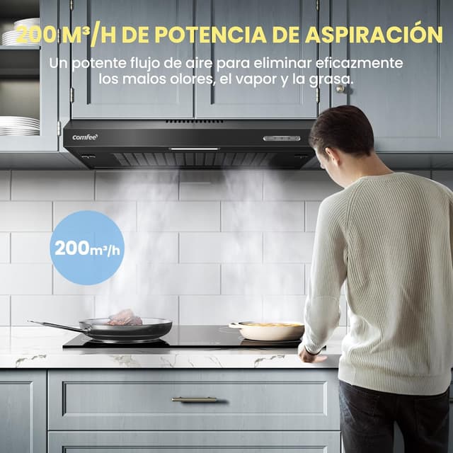 Thumbnail 2 de COMFEE' SLIF17B-60 Cappa aspirante 60 cm 200 m3/h