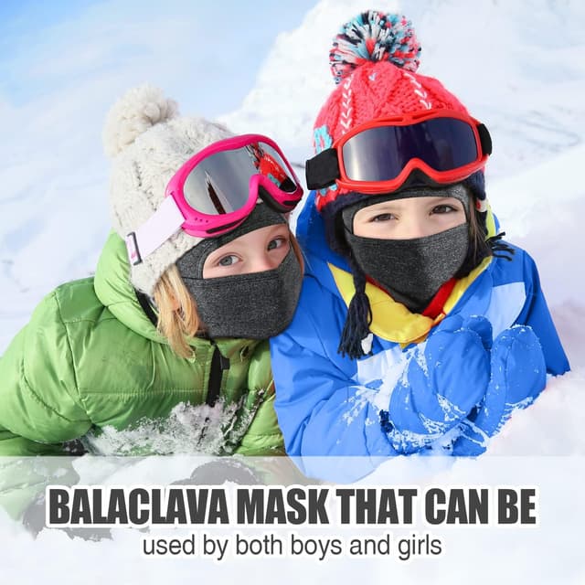 Thumbnail 5 de HEGCOIIE Sturmhaube 4–12 Jahre 🧣