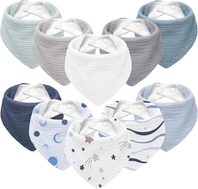 Imagen de Susurration Muslin Drool Bibs 6 Pack en OfertitasTOP