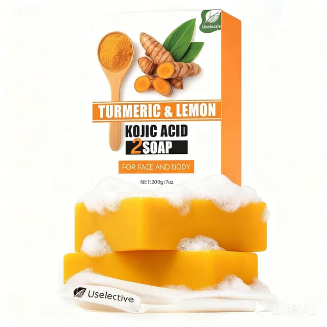 Thumbnail 6 de Uselective Turmeric & Lemon Glow Soap Bar ⚙