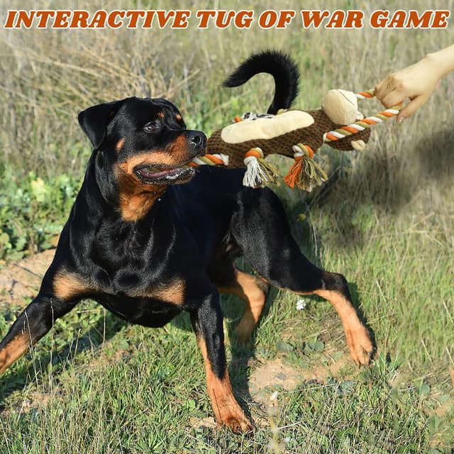 Thumbnail 4 de CneeeeeB Plush Squeaky Dog Toy for Large Breeds