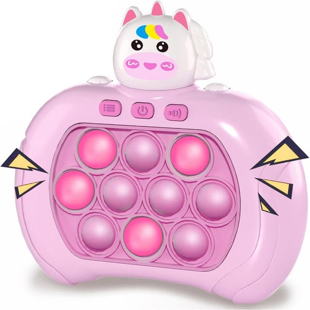 Detalle de Quick Push Game Fidget Toys Pro – Mini Handheld Bubble-Pop-Spiel mit 4 Modi und 999 Levels