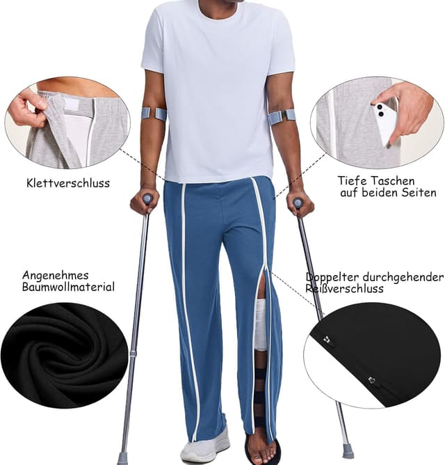 Detalle 2 de PINSPARK pantaloni da recupero in cotone