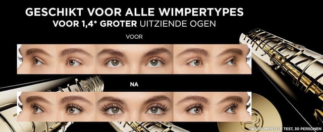 Thumbnail 11 de L'Oréal Paris Máscara Panorama BROWN 😊 Voluminizadora Flexible