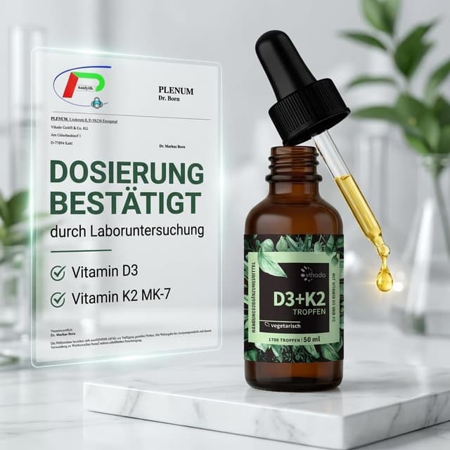 Thumbnail 6 de Vihado Vitamin D3 K2 Tropfen 1000 IE
