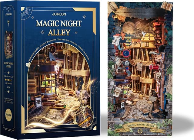Imagen de Mkitnvy Callejón nocturno kit de miniaturas en OfertitasTOP
